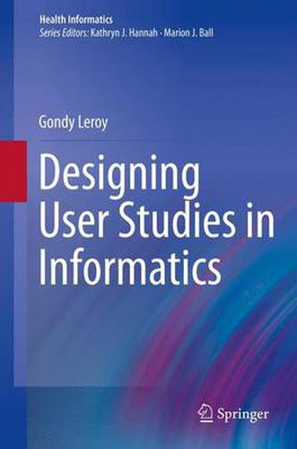 Cover image for Designing User Studies in Informatics