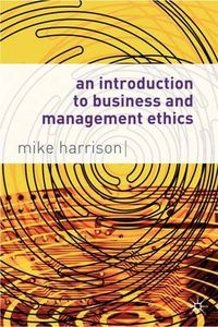 Cover image for An Introduction to Business and Management Ethics