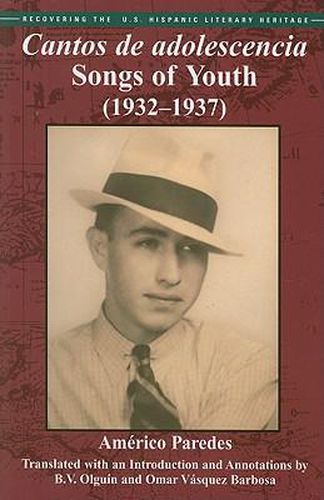 Cover image for Cantos de Adolescencia: Songs of Youth (1932-1937)
