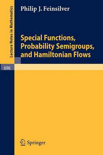 Cover image for Special Functions, Probability Semigroups, and Hamiltonian Flows