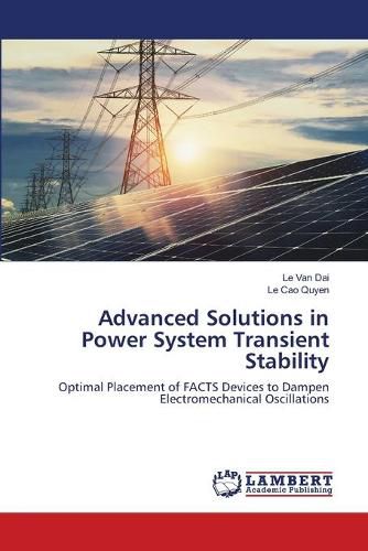 Cover image for Advanced Solutions in Power System Transient Stability