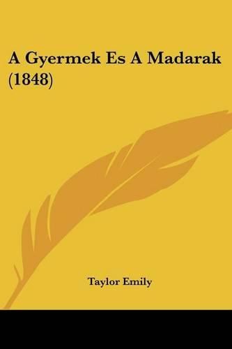 Cover image for A Gyermek Es a Madarak (1848)