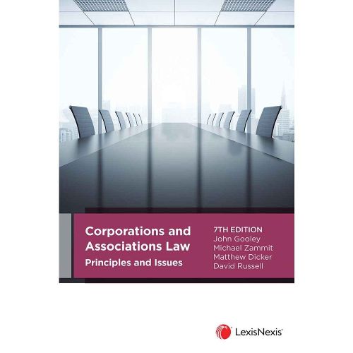 Cover image for Corporations and Associations Law Principles and Issues