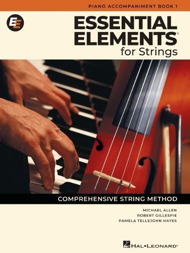 Cover image for Essential Elements for Strings - Piano Acc. Bk 1