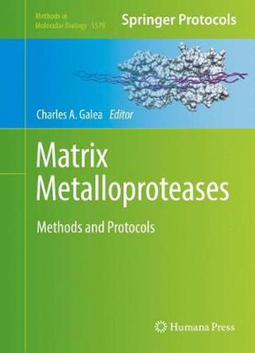 Cover image for Matrix Metalloproteases: Methods and Protocols