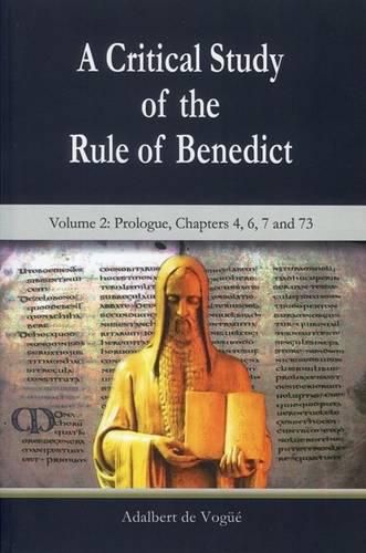 Cover image for A Critical Study of the Rule of Benedict