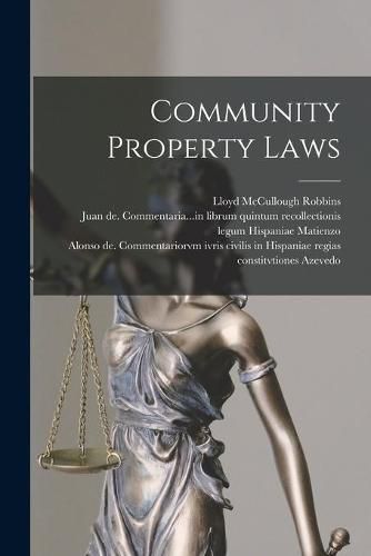 Cover image for Community Property Laws