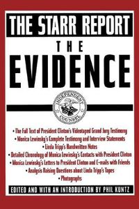 Cover image for The Evidence: The Starr Report