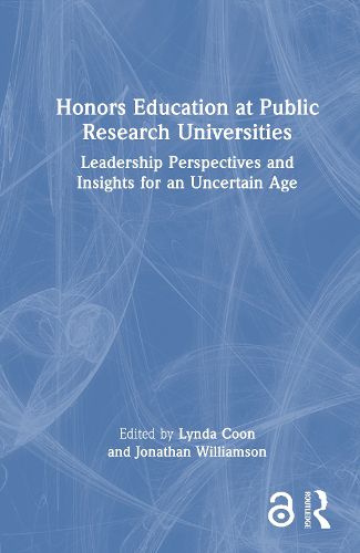 Cover image for Honors Education at Public Research Universities