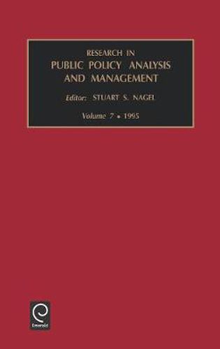 Cover image for Research in Public Policy Analysis and Management