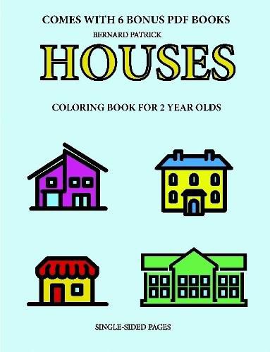 Cover image for Coloring Books for 2 Year Olds (Houses)