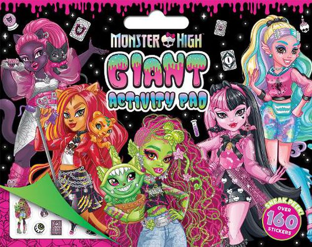 Cover image for Monster High: Giant Activity Pad (Mattel)