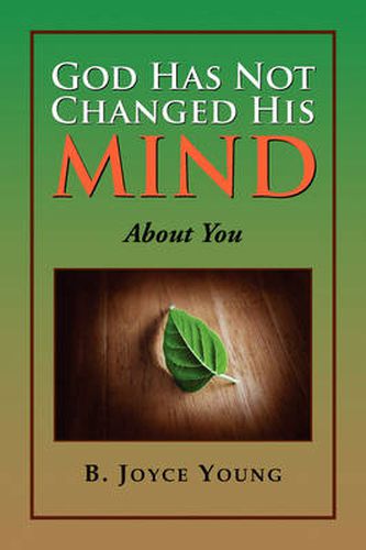 Cover image for God Has Not Changed His Mind