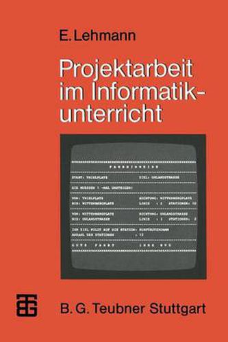 Cover image for Projektarbeit Im Informatikunterricht