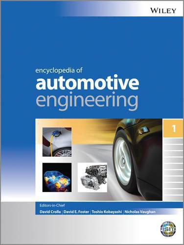 Cover image for Encyclopedia of Automotive Engineering