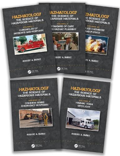 Cover image for Hazmatology: The Science of Hazardous Materials, Five-Volume Set