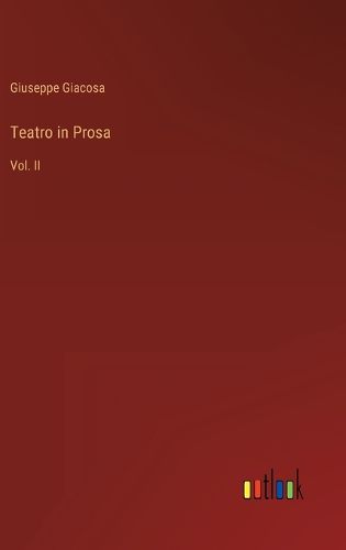 Cover image for Teatro in Prosa