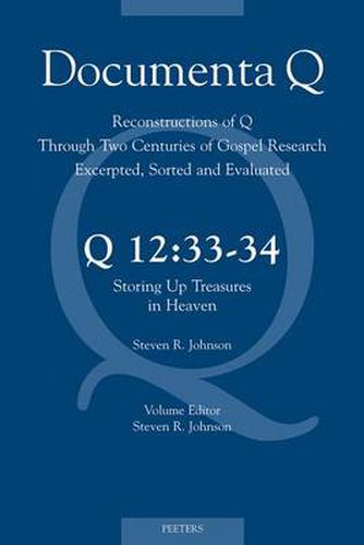 Cover image for Q12: 33-34. Storing Up Treasures in Heaven