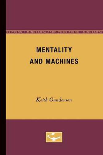 Cover image for Mentality and Machines