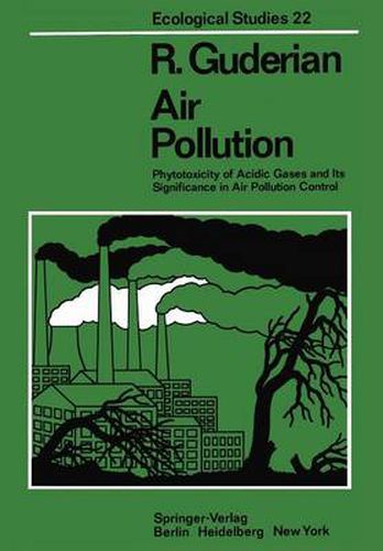 Cover image for Air Pollution: Phytotoxicity of Acidic Gases and Its Significance in Air Pollution Control