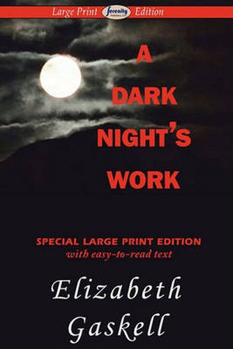 Cover image for A Dark Night's Work (Large Print Edition)