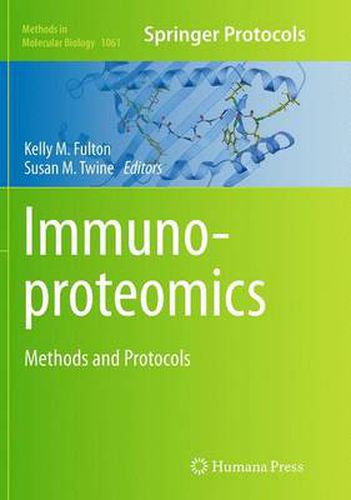 Cover image for Immunoproteomics: Methods and Protocols