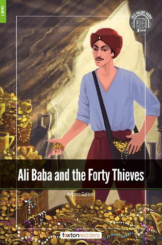 Cover image for Ali Baba and the Forty Thieves - Foxton Readers Level 1 (400 Headwords CEFR A1-A2) with free online AUDIO