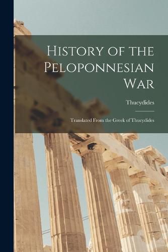 Cover image for History of the Peloponnesian War