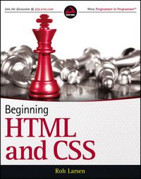 Cover image for Beginning HTML and CSS