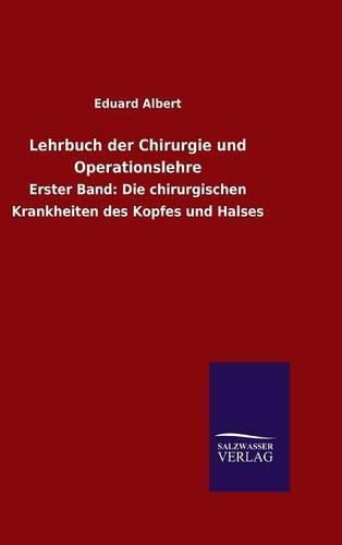 Cover image for Lehrbuch der Chirurgie und Operationslehre