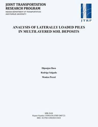 Cover image for Analysis of Laterally Loaded Piles in Multilayered Soil Deposits