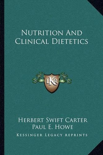 Nutrition and Clinical Dietetics