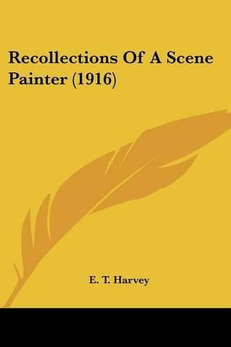 Cover image for Recollections of a Scene Painter (1916)