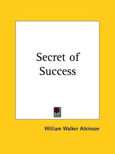 Cover image for Secret of Success