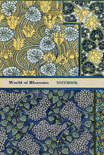 Cover image for World of Blossoms Notebook [ruled Notebook/Journal/Diary to write in, 60 sheets, Medium Size (A5) 6x9 inches]