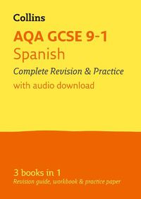 Cover image for AQA GCSE 9-1 Spanish All-in-One Complete Revision and Practice: Ideal for Home Learning, 2022 and 2023 Exams