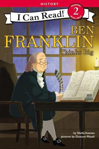 Cover image for Ben Franklin Thinks Big