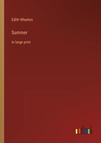 Cover image for Summer: in large print