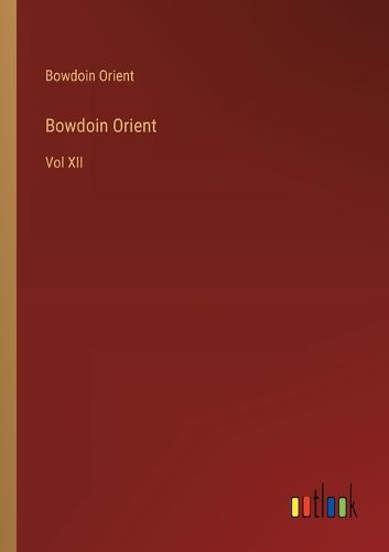 Cover image for Bowdoin Orient