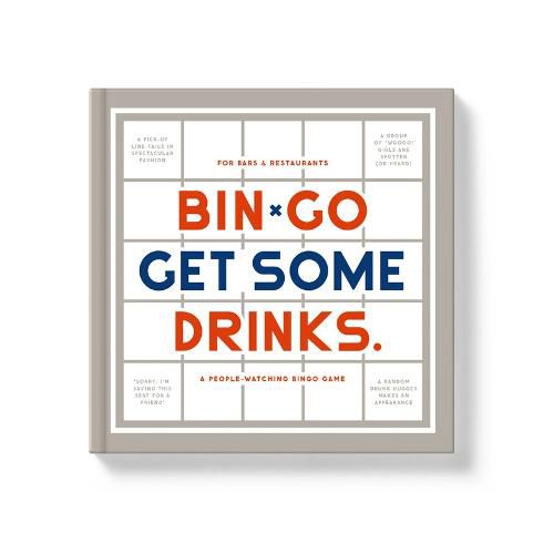 Bin-Go Get a Few Drinks Bingo Book