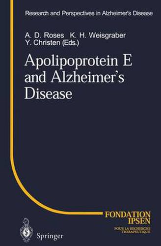 Cover image for Apolipoprotein E and Alzheimer's Disease