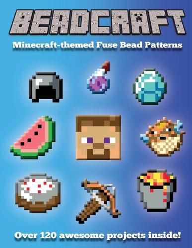 Cover image for Beadcraft: Minecraft-themed Fuse Bead Patterns