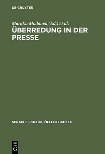 Cover image for UEberredung in der Presse