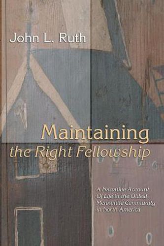 Cover image for Maintaining the Right Fellowship