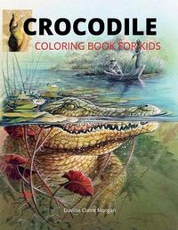 Cover image for Crocodile Coloring Book for Kids