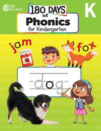 Cover image for 180 Days (TM): Phonics for Kindergarten