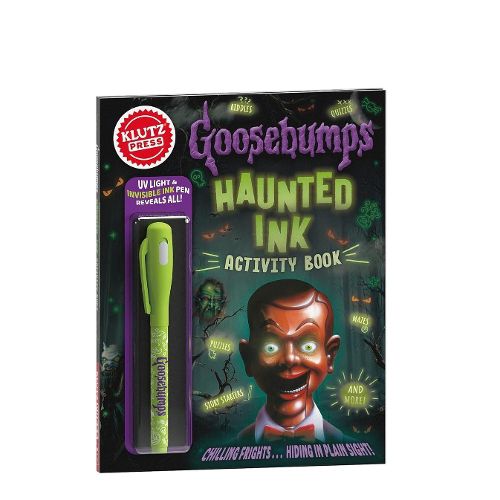 Cover image for Goosebumps Invisible Ink Activity Book