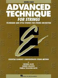 Cover image for Essential Elements Advanced Technique for Strings