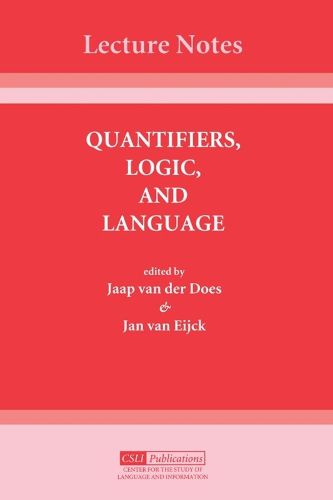 Cover image for Quantifiers, Logic and Language