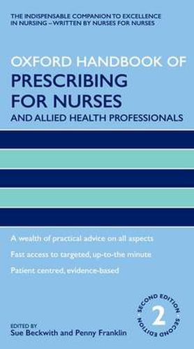 Cover image for Oxford Handbook of Prescribing for Nurses and Allied Health Professionals